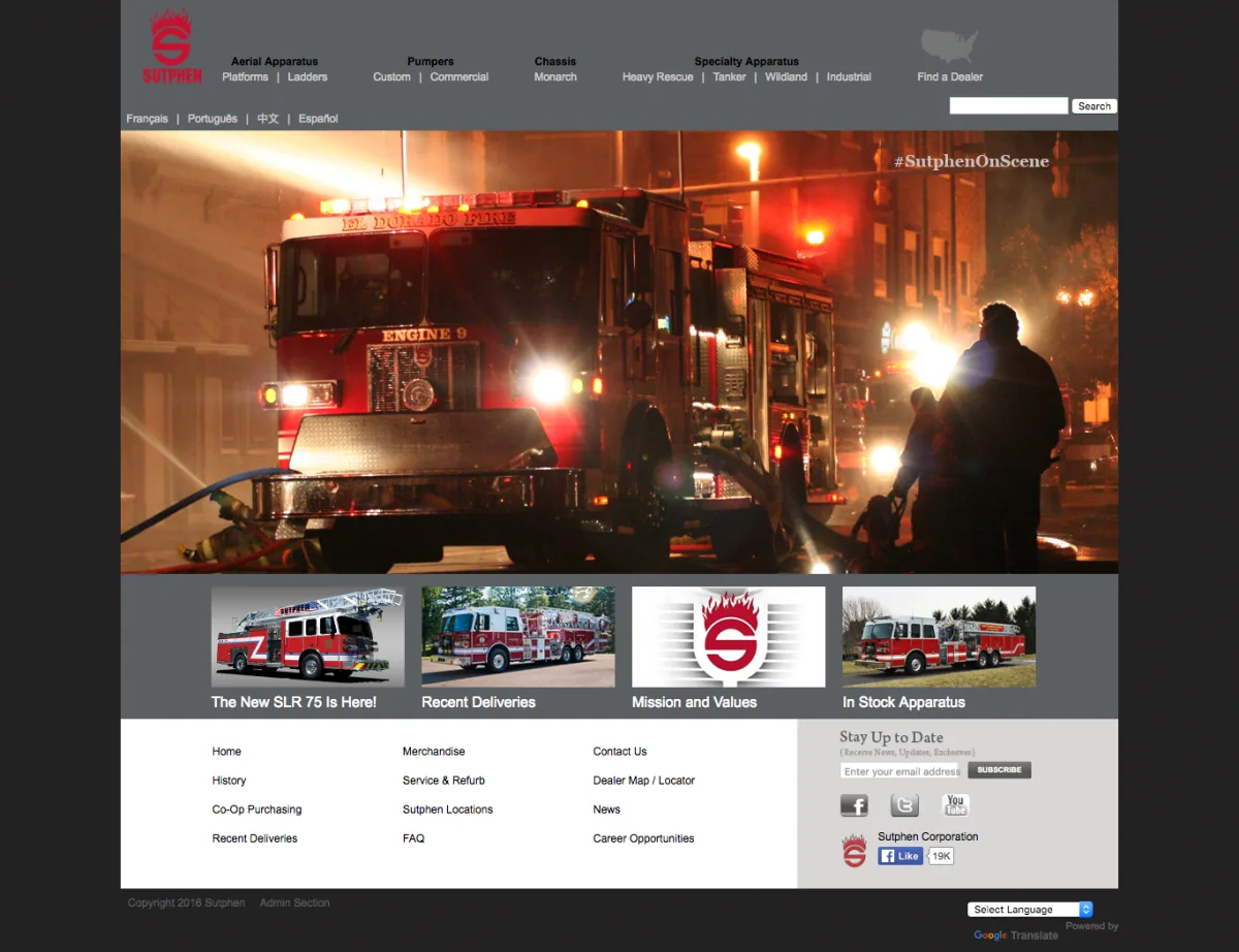Sutphen Website